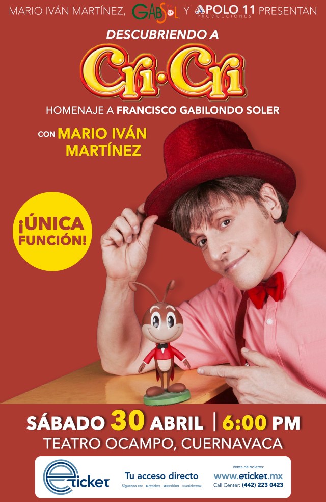 Cartel Cri Cri Cuernavaca 2